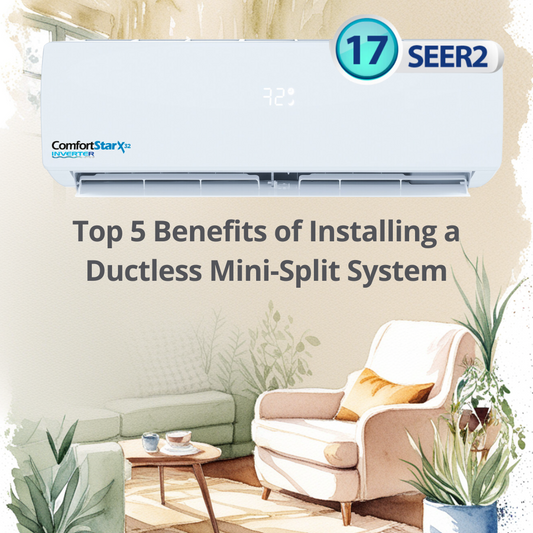 Top 5 Benefits of Installing a Ductless Mini-Split System