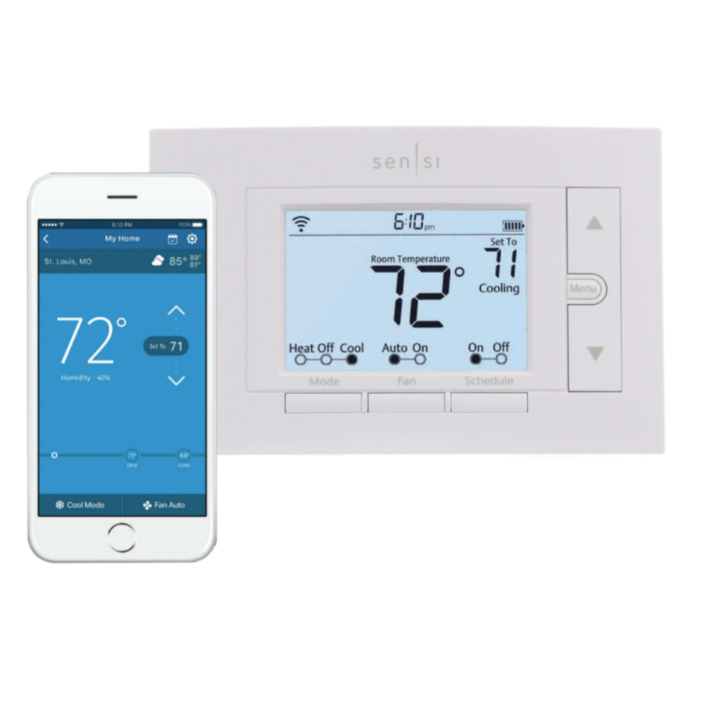 Sensi Wi-Fi Smart Programmable Thermostat for Smart Home | Wholesale P ...