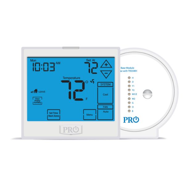 WIRELESS UNIVERSAL - UP TO 2 HEAT, 2 COOL CONVENTIONAL - UP TO 3 HEAT, 2 COOL HEAT PUMP BATTERY OR HARDWIRE - 7 DAY, 5/1/1 OR NON-PROGRAMMABLE