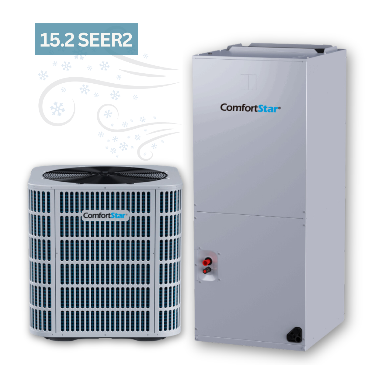 42,000 BTU BAR5 Cooling Only Condensing Unit + 60K LCM5 Air Handler - 15.2 SEER2