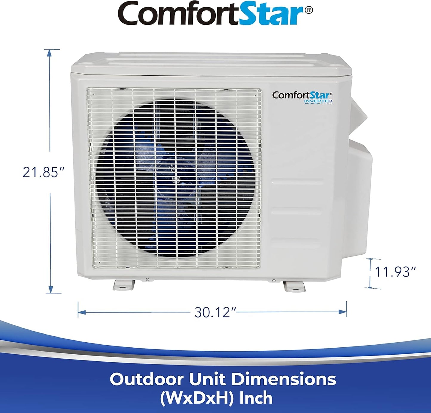 12,000 BTU Ductless Mini Split Air Conditioner & Heat Pump – Wall Mounted, 230V Inverter, 21.4 SEER2 Energy-Efficient Cooling & Heating