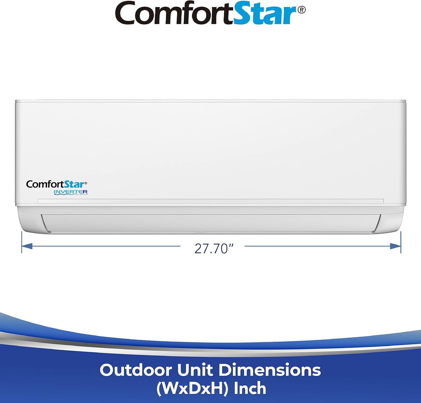 12,000 BTU Ductless Mini Split Air Conditioner & Heat Pump – Wall Mounted, 230V Inverter, 21.4 SEER2 Energy-Efficient Cooling & Heating