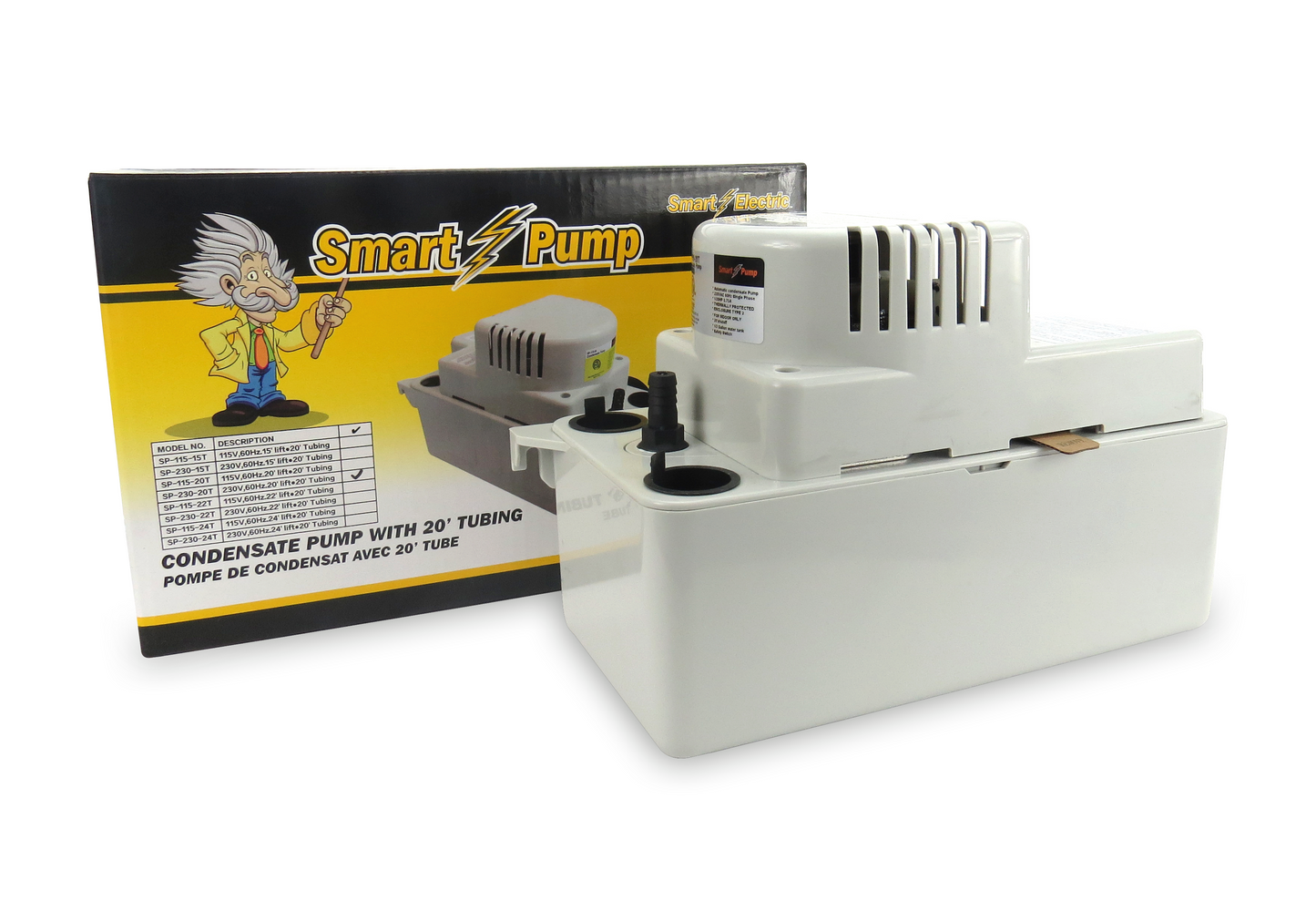 Smart Condensate Pump - 20ft 230v Without Tubing Smart Condensate Pump
