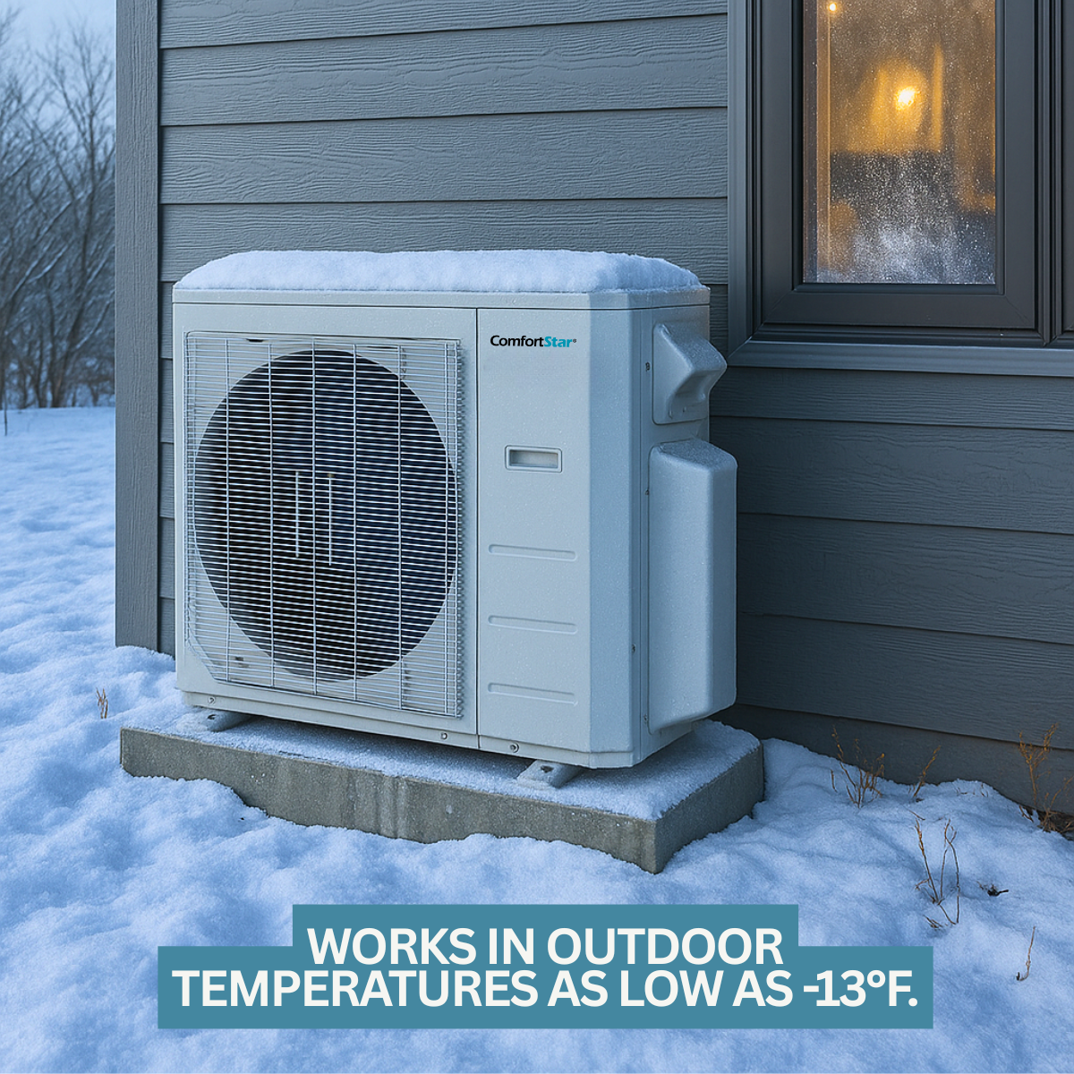 27,000 BTU Quad-Zone Outdoor Condenser – Up to 23 SEER2 (Unit Only for Multi-Zone System)