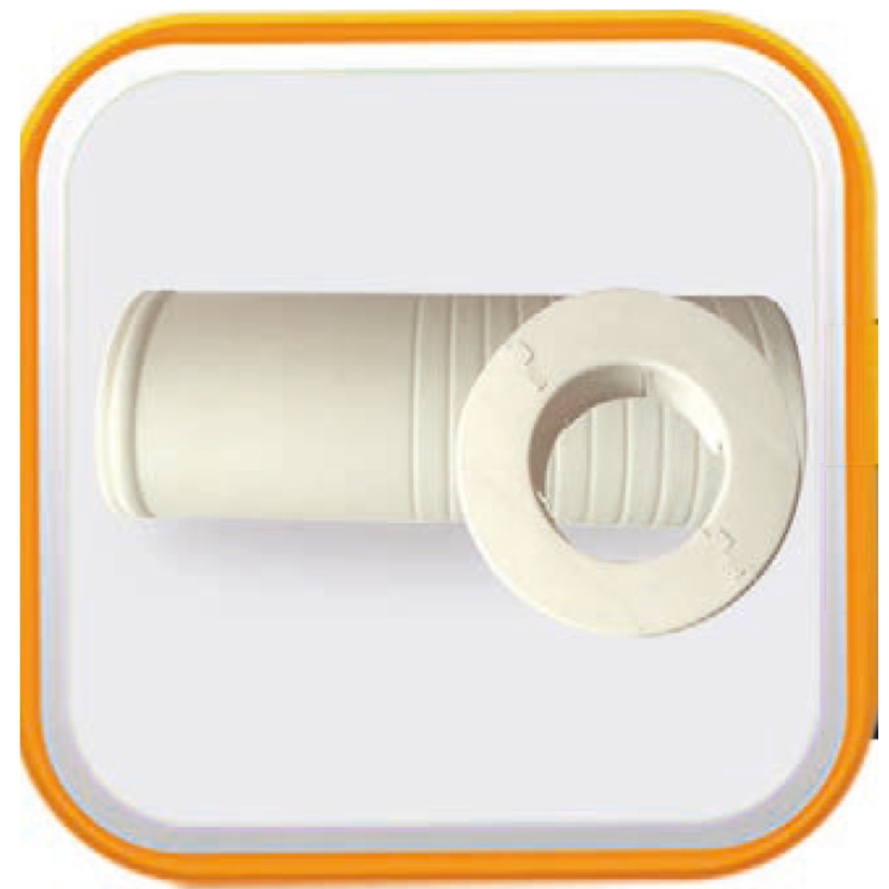 Condensate Hose Wall Sleeve Condensate Hose Wall Sleeve D:3" X L:7"