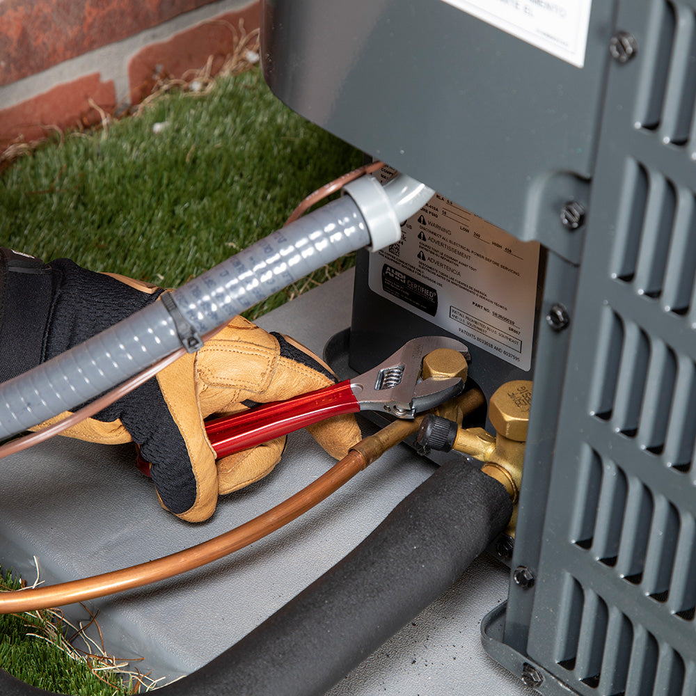 Adjustable Wrench, 6-1/2" Plastic - Dip Handle