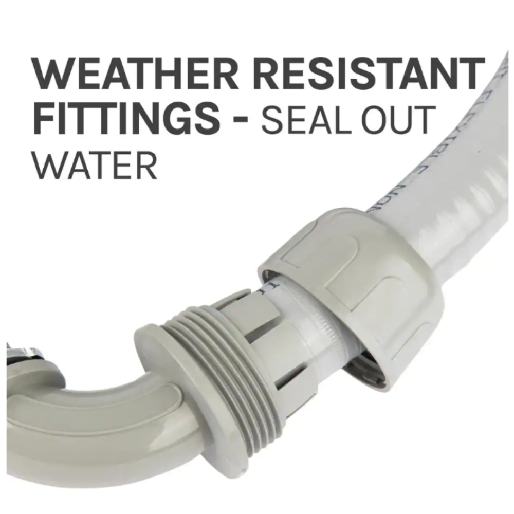 1/2" X 100' Non-Metallic Flexible PVC Conduit A/C Whip Cable
