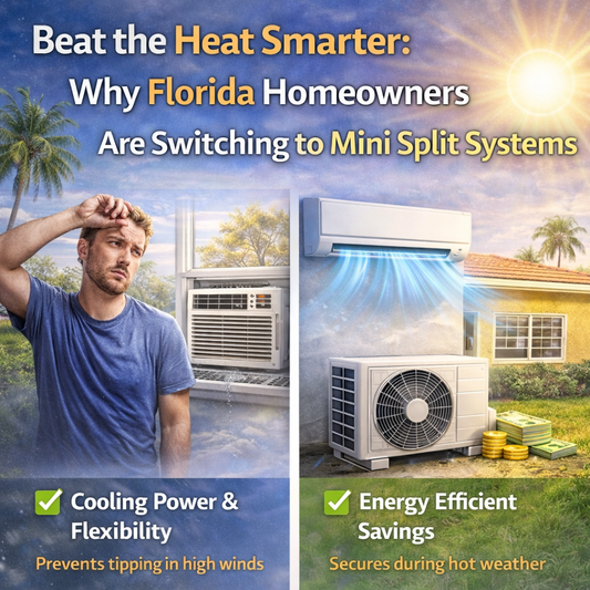 Beat the Heat Smarter: Why Florida Homeowners Are Switching to Mini Split Systems