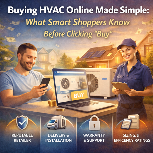Buying HVAC Online Made Simple: What Smart Shoppers Know Before Clicking “Buy”