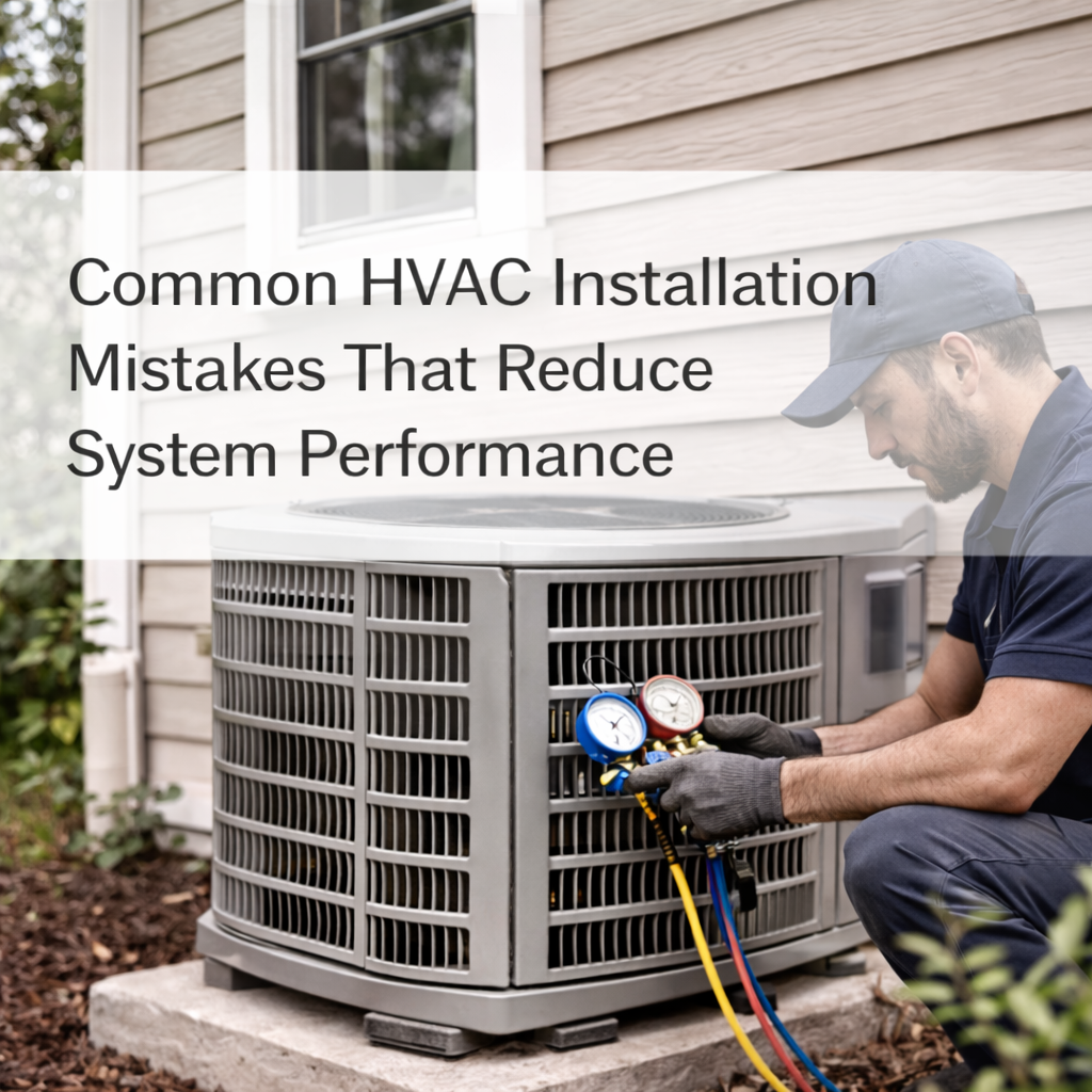 Reduce System Common HVAC Installation Mistakes That Reduce System Performance – Air ...