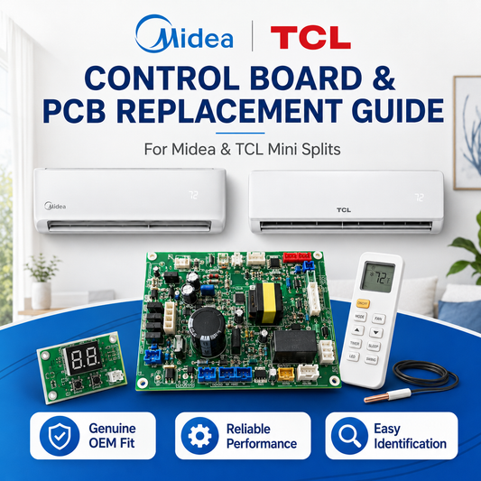 Control Board & PCB Replacement Guide for Midea and TCL Mini Splits