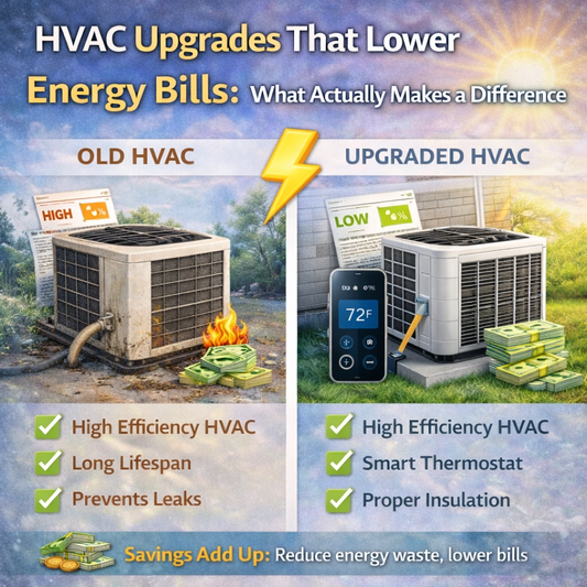 HVAC Upgrades That Lower Energy Bills: What Actually Makes a Difference