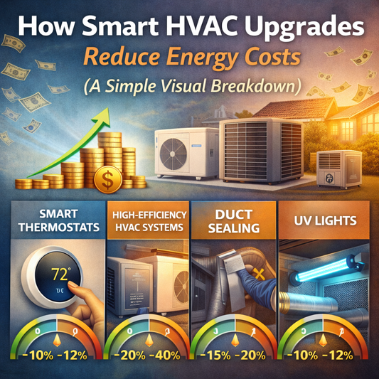 How Smart HVAC Upgrades Reduce Energy Costs (A Simple Visual Breakdown)