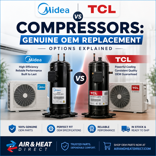Midea vs TCL Compressors: Genuine OEM Replacement Options Explained