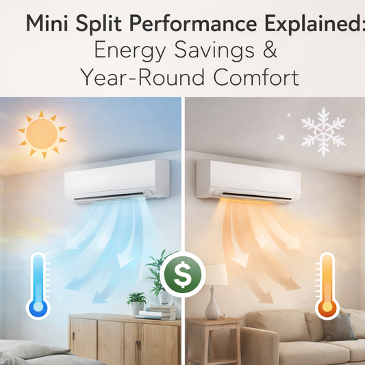 Mini Split Performance Explained: Energy Savings Year-Round Comfort