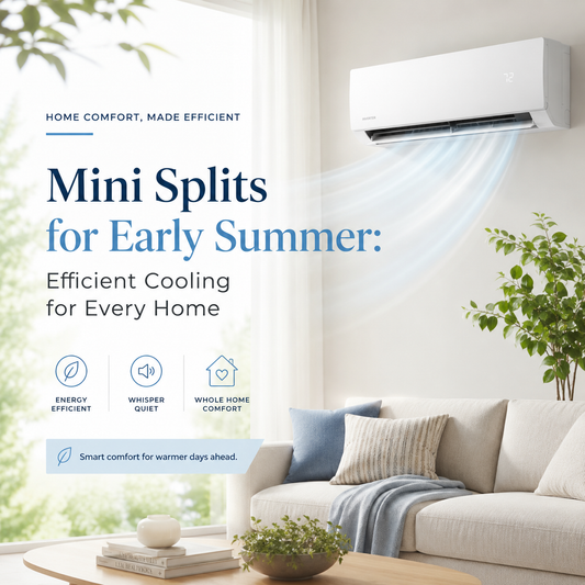 Mini Splits for Early Summer: Efficient Cooling for Every Home