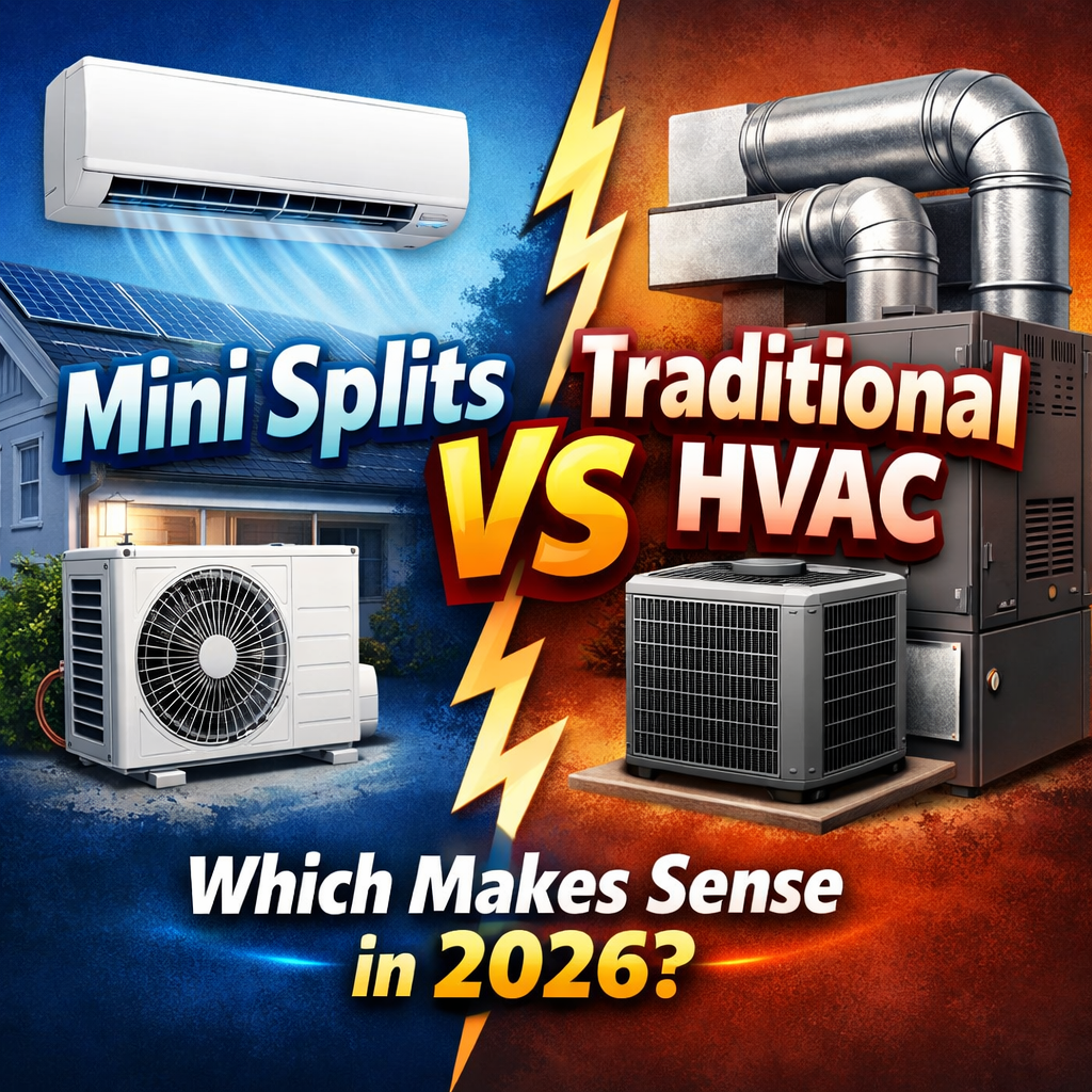 Mini Splits vs Traditional HVAC: Which Makes Sense in 2026? – Air ...