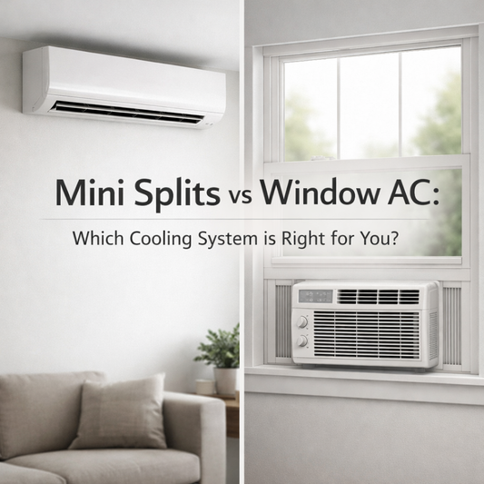 Mini Splits vs Window AC: Which Cooling System is Right for You?