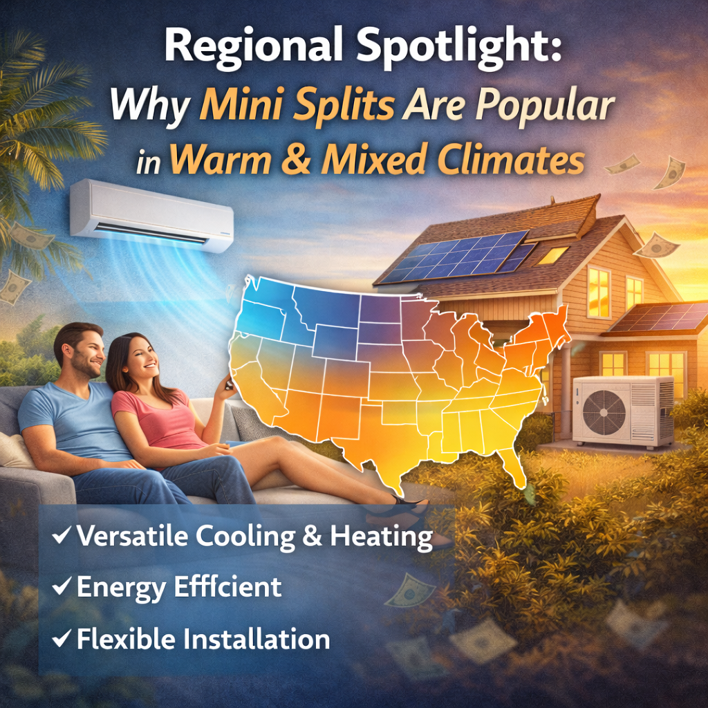Regional Spotlight: Why Mini Splits Are Popular in Warm & Mixed Climat ...