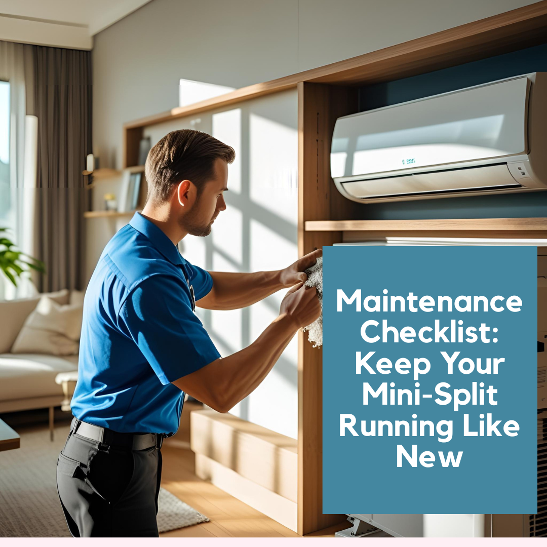 Maintenance Checklist: Keep Your Mini-Split Running Like New – Air ...