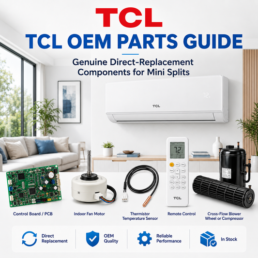 TCL OEM Parts Guide: Genuine Direct-Replacement Components for Mini Splits