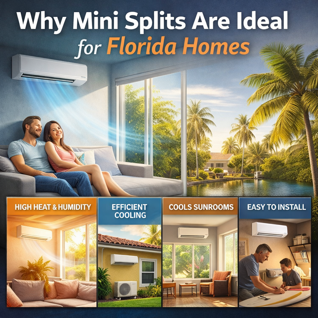 Why Mini Splits Are Ideal for Florida Homes – Air & Heat Direct