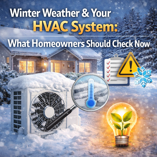 Winter Weather & Your HVAC System: What Homeowners Should Check Now