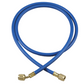 CHARGING HOSE - STANDARD WITH 1/4" FLARE FITTING - BLUE