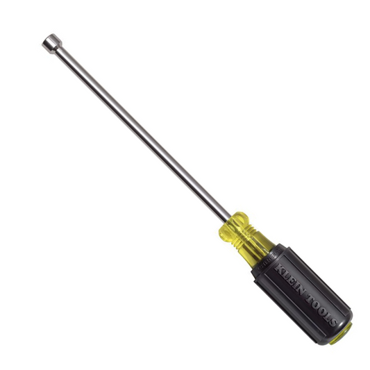 MAGNETIC TIP NUT DRIVER 6'' SHAFT