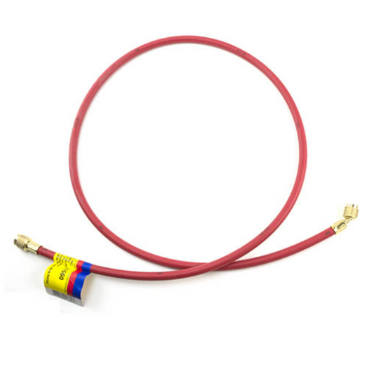 CHARGING HOSE - STANDARD WITH 1/4" FLARE FITTING - RED