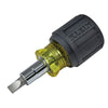 6-IN-1 STUBBY MULTI-BIT SCREWDRIVER/NUT DRIVER