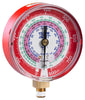 A2L Manifold Gauge - Red, 3-1/8" (80mm), R-32/454B/410A PSI F