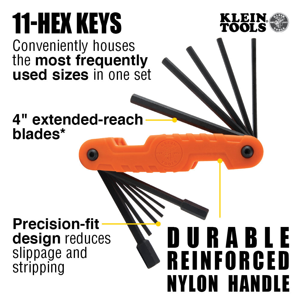 Pro Folding Hex Key Set (70550)