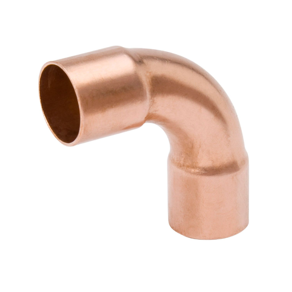 LONG RADIUS 90° ELBOW - COPPER FITTING - C X C