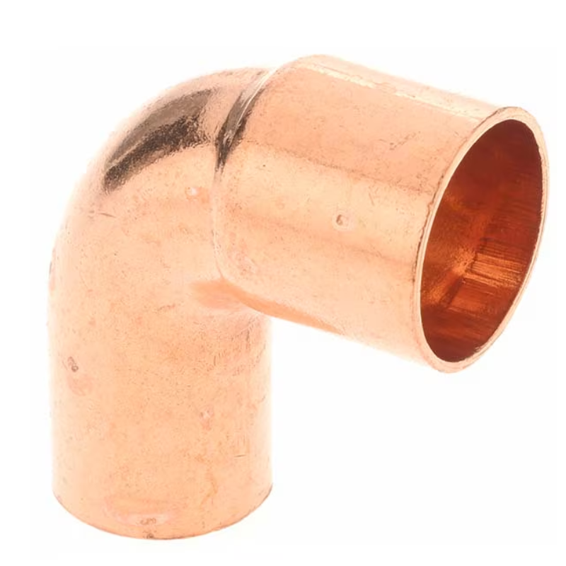 1-1/8" 90° Elbow Short Radius Street FTG X C