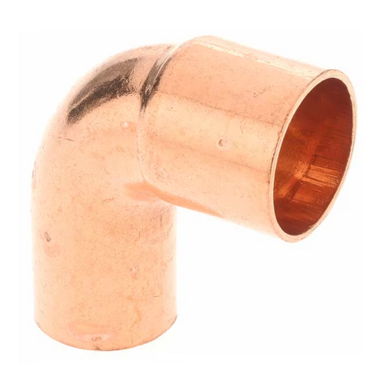 3/8" 90° Elbow Short Radius Street FTG X C