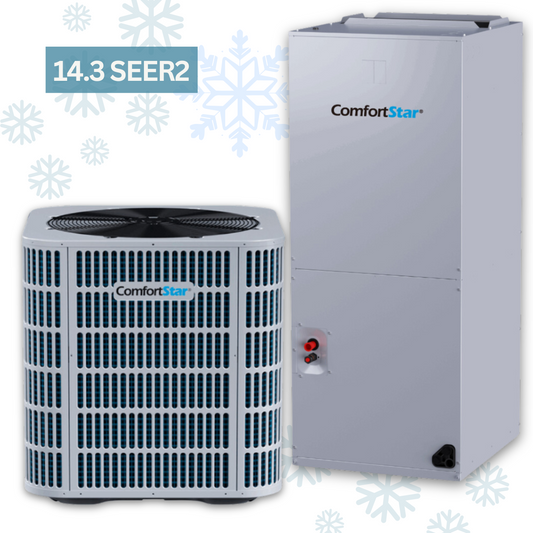 30K BAH5 Heat Pump Condensing Unit + 36K LUC5 Air Handler + TXV - 14.3 SEER2