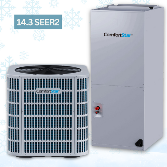 36K BAH5 Heat Pump Condensing Unit + 48K LUC5 Air Handler + TXV - 14.3 SEER2