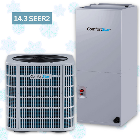 48K BAH5 Heat Pump Condensing Unit + 48K LUC5 Air Handler + TXV - 14.3 SEER2