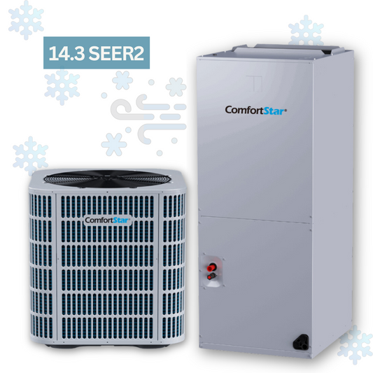 48K BAR5 Cooling Only Condensing Unit + 48k LUC5 Air Handler + TXV - 14.3 SEER2