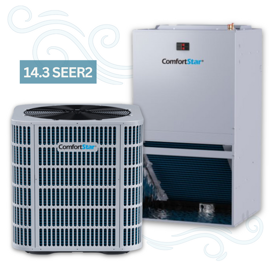 24K BAH5 Heat Pump Condensing Unit + 24K CWM5 ECM Air Handler - 14.3 SEER2
