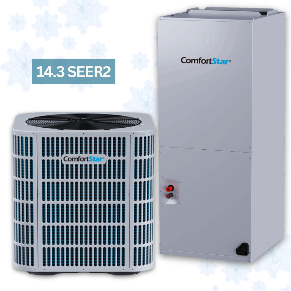 30K BAH5 Heat Pump Condensing Unit + 24K LCM5 Air Handler + TXV - 14.3 SEER2