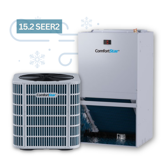 24K BAR5 Cooling Only Condensing Unit + 30K CWM5 ECM Air Handler - 15.2 SEER2