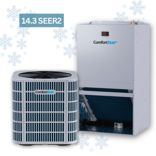 36K BAR5 Cooling Only Condensing Unit + 30K CWM5-R PSC Air Handler - 14.3 SEER2