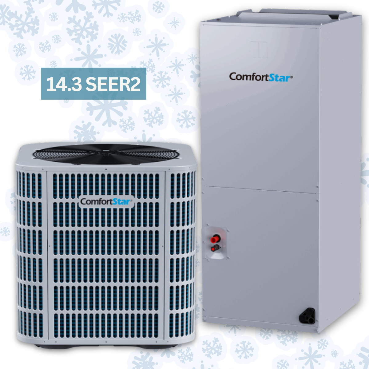 42K BAH5 Heat Pump Condensing Unit + 36K LCM5 Air Handler + TXV - 14.3 SEER2