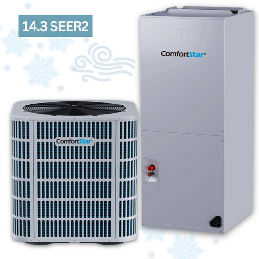 60K BAH5 Heat Pump Condensing Unit + 60K LCM5 Air Handler + TXV - 14.3 SEER2