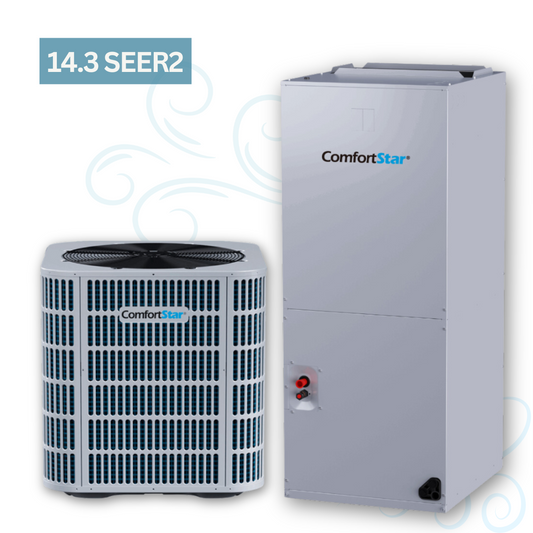 36K BAR5 Cooling Only Condensing Unit + 24K LUC5 Air Handler - 14.3 SEER2