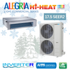 36K Cooling + Heating - 208/230v Light Commercial Fan Coil System – 17.5 SEER2