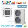 48k Cooling + Heating - 208/230v Light Commercial Cassette System – 16.5 SEER2