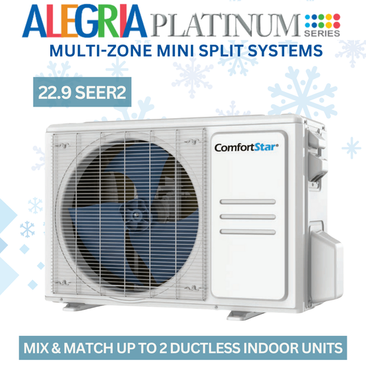 18K Dual Zone Condensing Unit - Ductless System 22.9 SEER2
